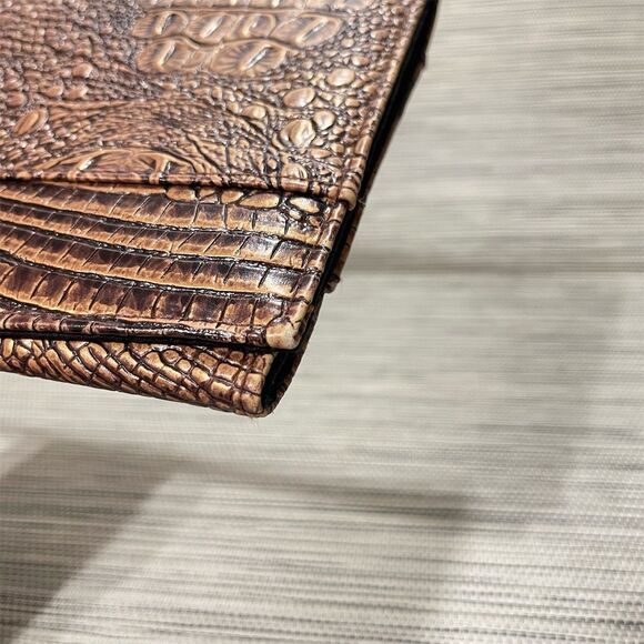 Miche Susan Classic Bag Shell Animal Print Faux Leather Brown Retired - Picture 5 of 6